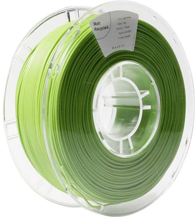 Maertz PMMA-1014-007 PMMA-1014-007 Filament PLA mat Gerecycled PLA, Mat 1.75 mm 1000 g Lichtgroen 1 stuk(s)