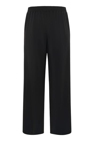 My Essential Wardrobe Mwhelle Wide Pant Broeken Dames - Zwart - Maat XS