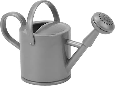 Kinder Gieter - Water Speelgoed - Planten Water Geven - Ergonomisch Handvat - 8x3.5x4.8 cm - Zilver