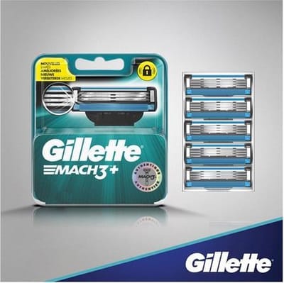 Gillette Mach3 scheermessen, 6 stuks, verpakking van 6 stuks NIEUW!