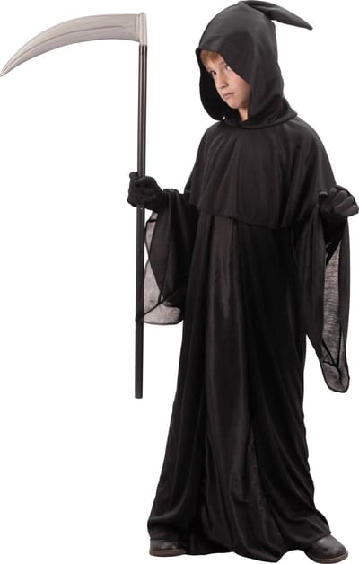 "Verkleedkostuum maaier voor kinderen Halloween artikel - Verkleedkleding - 134/146"