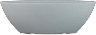 Cti Ovale Plantenbak Jardiniere LUGANO Betonlook grijs 60cm