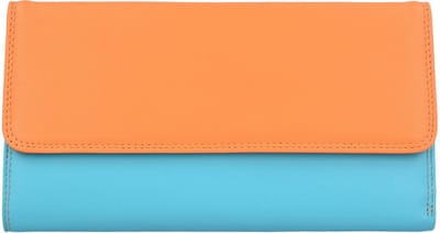 Mywalit Tri-fold Zip Wallet Leren Portemonnee 17 cm - Dames - Horizontaal - copacabana