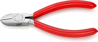 Zijsnijder Elektriciens Verchroomd 125 mm Rood Handgereedschap