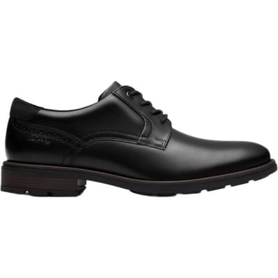 Clarks Emmet Plain - heren veterschoen - Zwart - maat 40 (EU) 6.5 (UK)