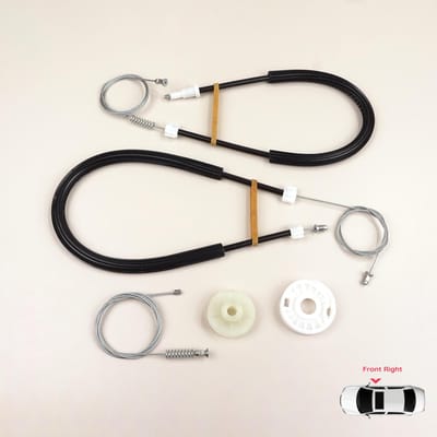 EWR5546 Raammechanisme Reparatieset Voorportier Rechts voor BMW X3 MK2 F25 2010-2014 Pre-Facelift 51337267102