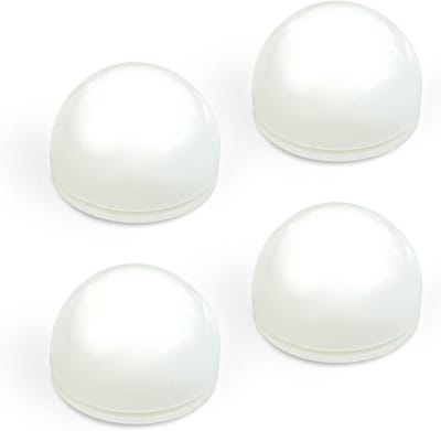 Deurstoppers Zelfklevend - Deurstopper Set - Muren Beschermen - Stootdempend Geluidsreducerend - 4 stuks - Wit
