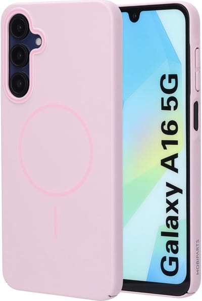 Mobiparts Slim Line Case geschikt voor Samsung Galaxy A16 - MagSafe Blush - Roze
