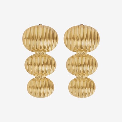 Essenza Large Bubble Earrings Gold