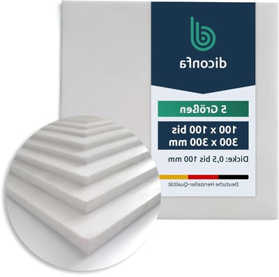 Kunststof Plaat - Teflon PTFE - Industriële Toepassingen - Hoge Temperatuurbestendig - 100x100x5mm 4 Stuks - Wit