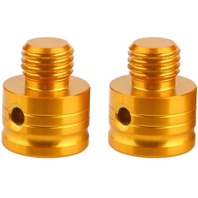 M10*1.25 Universele Motorfiets Achteruitkijkspiegel Draadbouten Adapter Schroeven Gold