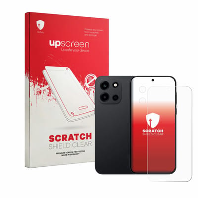 upscreen - Screenprotector voor OnePlus Nord 6 (Voor+Camera) - Folie Beschermfolie transparant