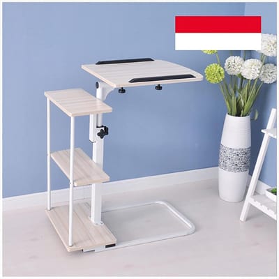 Laptoptafel op wielen - Verrijdbaar bureau - Thuiswerken - In hoogte verstelbaar - Niet gespecificeerd - Veelkleurig