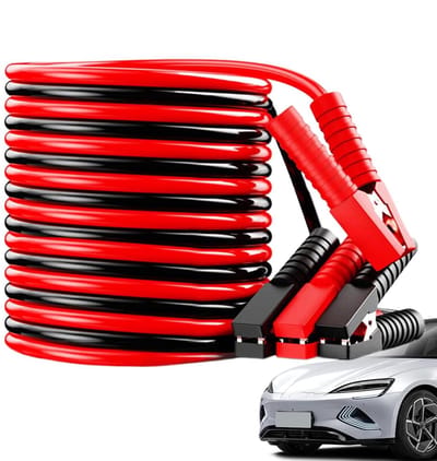 Startkabels - Accukabels - Auto Starten - Zware Belasting - 2.5 Meter - Zwart