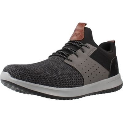 Skechers Heren USA DELSON CAMBEN Sneakers Heren Schoenen Zwart