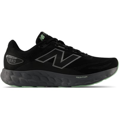 New Balance Fresh Foam 680 Sneakers Heren - Zwart - Maat 42 - Leer