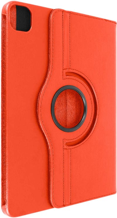 Avizar Volledig Hoesje Geschikt voor Apple iPad Air 11 M4 2026 met 360° Draaibare Standaard, Rood