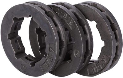 Allecto - Tuingereedschap accessoires - Vervangende tandwielen - Duurzaam en sterk - 3 stuks - 3/8in 7T