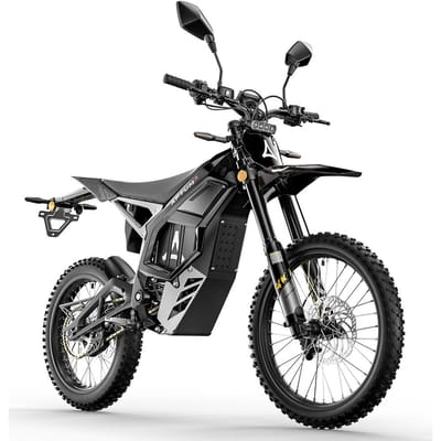 APTUM AP-8F Elektrische Enduro, 120 km Bereik & EEC-Gecertificeerd zwart