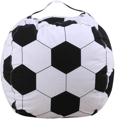 Dailygoods- Opbergzitzak 45,7 cm - Speelgoedopberger - Zitzakstoel - Duurzame Ritssluiting - Allergievrij Polyester - Comfortabel Materiaal