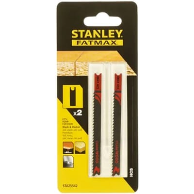 Stanley Decoupeerzaagblad Hout Fatmax Sta25542-xj - 100mm - Hcs - 2 Stuks