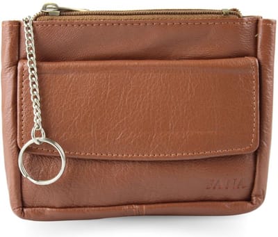 Fana Bags Leren Sleuteletui Cognac - 5 vakken - Sleutel Etui RFID - Pasjes, Muntgeld, Briefgeld & Sleuteletui - Cadeau