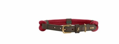 Hunter Hondenhalsband Malia Wijnrood Maat 45