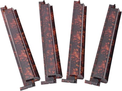 Mahjong Tegelstandaard - Mahjong Accessoire - Spel Organisatie - Magnetische Duwer - 4 STUKS - Zwart