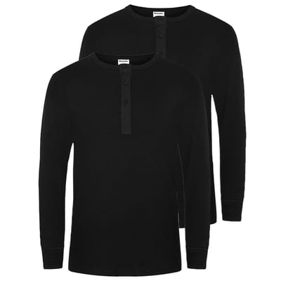 Resteröds Heren longsleeve 2 pack Basic