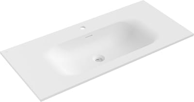 Mexen Vela ingebouwde wastafel 101 x 46,5 cm, wit mat - 25231001