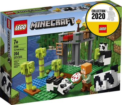LEGO Minecraft Het pandaverblijf 21158