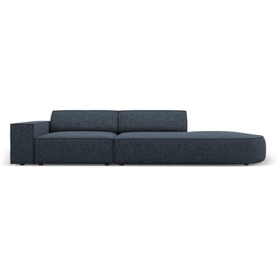 3-zitsbank Jodie rechts chenille afgerond | Micadoni Home