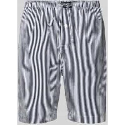Regular fit korte pyjamabroek van puur katoen