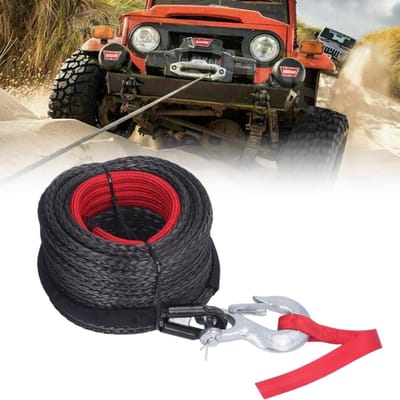 Synthetisch Touw - Sleepkabel Windtouw - Voertuigen Trekken - Hoge Breeksterkte - 8mm x 15m
