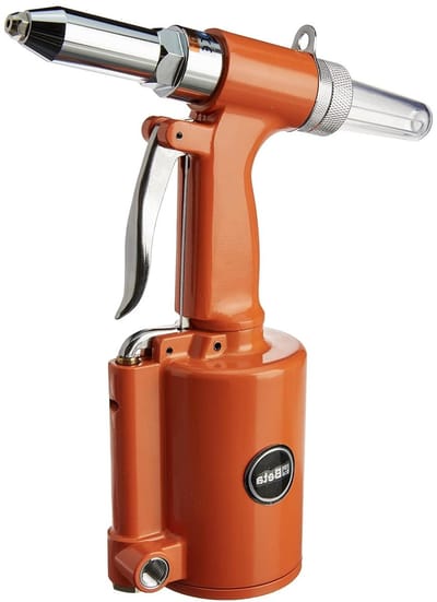 Lucht Klinknagel - Klinkapparaat - Metaal Verbinden - Vier Mondstukken - 2.4-4.8mm - Grijs