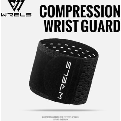 Wrels Polsband Dun Elastisch Verstelbare Polssteun Brace voor Basketbal Sportschool Training Hardlopen Polsbanden