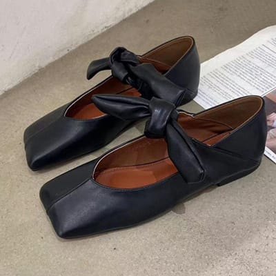 Vierkante Neus Vetersluiting Glanzende Mary Jane Platte Schoenen Stijlvolle Franse Platte Schoenen Zilver Nieuwe Lente en Herfst Lage Schoenen met Eén Bandje Dames 39 gray