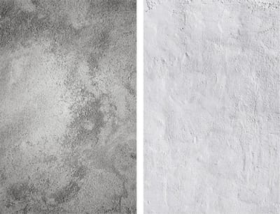 DW4Trading Dubbelzijdige Vinyl Achtergrond - Food en Product Fotografie - Backdrop - 87x57 cm - Stucwerk