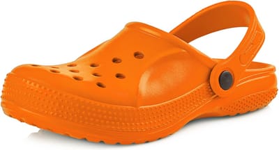 Ladeheid Clogs Kinderen - Tuinschoenen - Lichte - Kinderschoenen - Meisjes - Jongens – Oranje – 24 – LA-KL-055