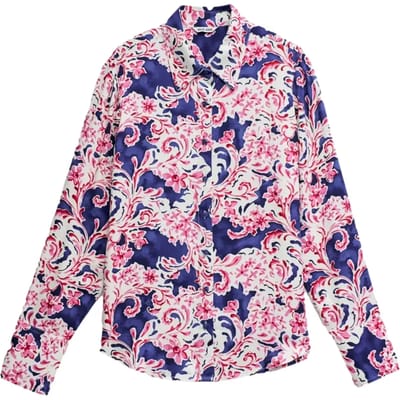 Blouse met lange mouwen met bloemenprint voor dames Salsa Jeans