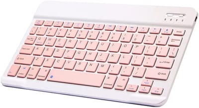EtuiTab - Draadloos Bluetooth Toetsenbord - Geschikt voor Alle Apparaten - Roze