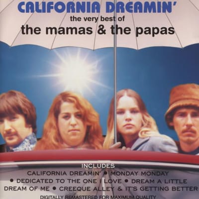 CD MAMAS & PAPAS - California Dreamin' – The Very Best 5239732 Polygram TV 1995 VK Rock Gebruikt