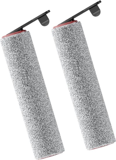 Vervangende stofzuigerfilters en borstelrollen voor Dreame H12 Pro nat- en droogstofzuiger – Efficiënte vervangingsfilters voor schone vloeren (【H12Pro】2 borstels)