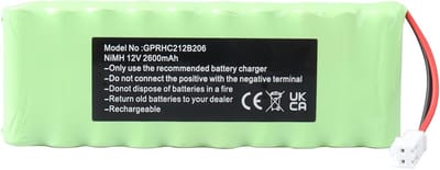 Oplaadbare Batterij - Vervangende Accu - Rolluik Besturing - 12V 2600mAh Capaciteit - NiMH Technologie