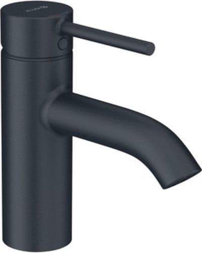 Kludi Bozz - Wastafelkraan met afvoergarnituur Push-Open, mat zwart 382663976