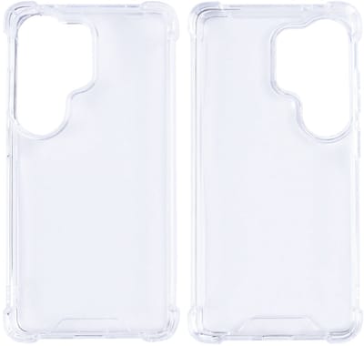 Rixus Anti-Burst Case For Samsung Galaxy S26 Ultra Transparent