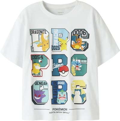 NAME IT - NKMJULIO POKEMON SS NREG TOP NOOS SKY - Jongens - T-shirts