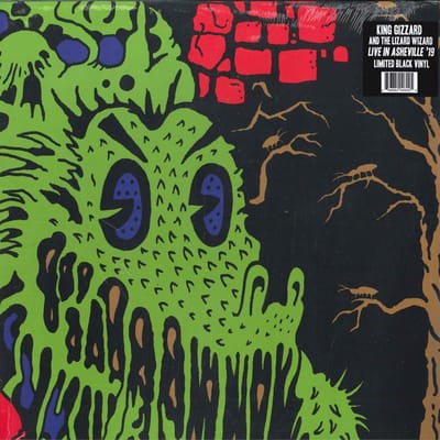 LP-plaat KING GIZZARD & THE LIZARD WIZARD - Live in Asheville '19 DPRLP111 Drastic Plastic 2021 US Rock green