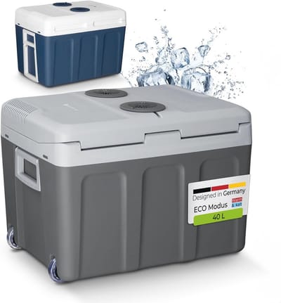 40 Liter Elektrische Koelbox voor Auto en Camping - Thermo-Elektrische Mini-Koelkast met Warm- en Koudfunctie