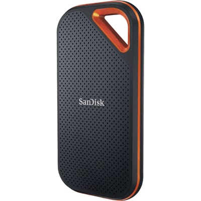 SanDisk Extreme® Pro Portable 1 TB Externe SSD harde schijf (2,5 inch) USB-A 3.2 Gen 2 Zwart, Oranje SDSSDE81-1T00-G25